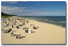 Der Strand von Usedom